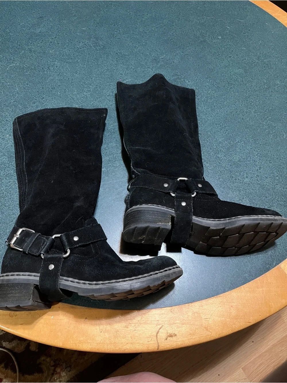 Nine West  Suede Mid-Calf Men's Boots